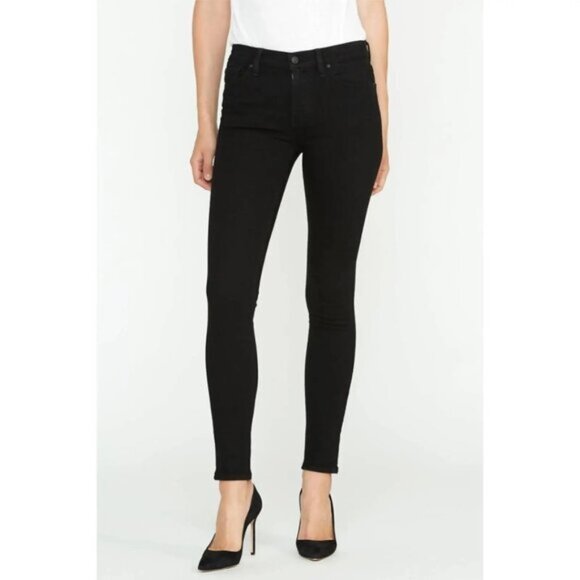 Hudson Black Nico Skinny Jeans - Picture 1 of 7